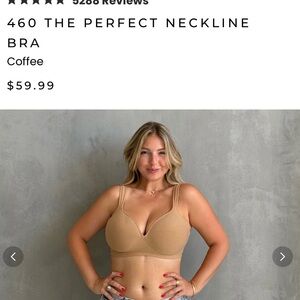 Underoutfit Perfect Neckline Bra in Coffee